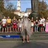 Львівські студенти кинули виклик Верховній Раді обливанням водою (відео)
