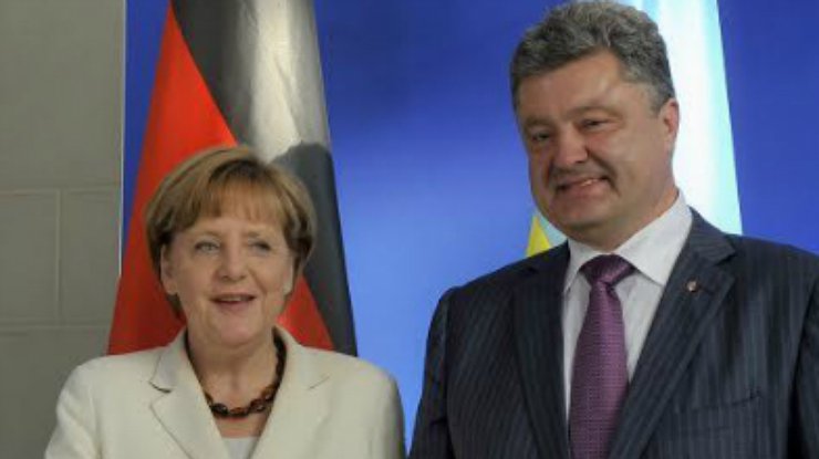 Порошенко и Меркель обсудили перемирие на Донбассе