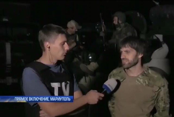 Русские военные под Широкино не жалеют танки