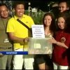 На Філіппінах 200 людей водночас облились крижаною водою (відео)
