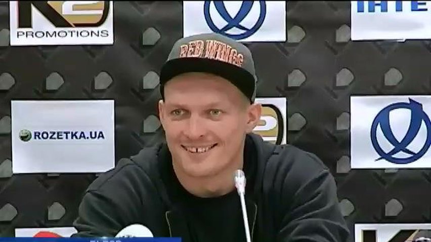Александр Усик готовится к бою за титул чемпиона WBO