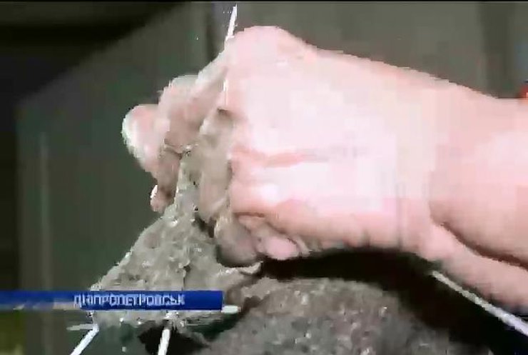 Пенсіонери Дніпропетровська в'яжуть військовим теплі речі (відео)