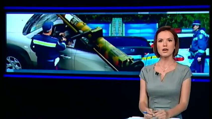 Дніпропетровськом роз'їжджав джип з гранатами та автоматом