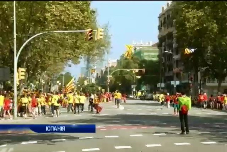 Каталонці вимагають від Іспанії незалежності для свого регіону