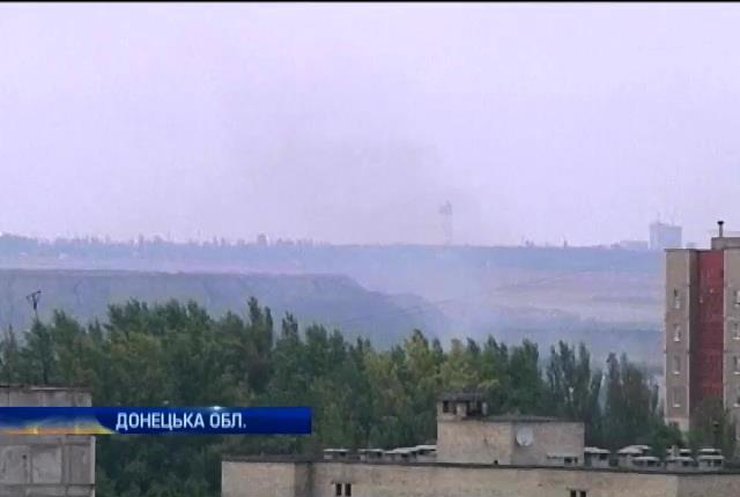 Терористи на камеру обстріляють житлові масиви Донецька