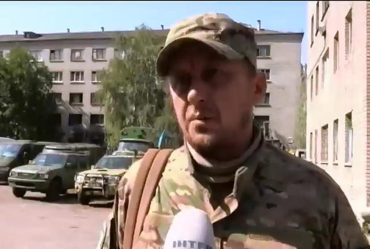 Батальйон "Січ" патрулює Слов'янськ і чекає на важке озброєння (відео)