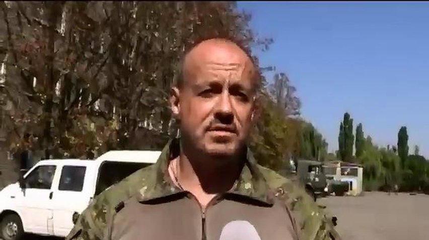Ветерани війни в Іраку навчають молодих бійців Слов'янська (відео)