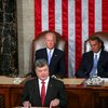 Порошенко в Конгрессе США обвинил Кремль в вероломстве (фото, видео)