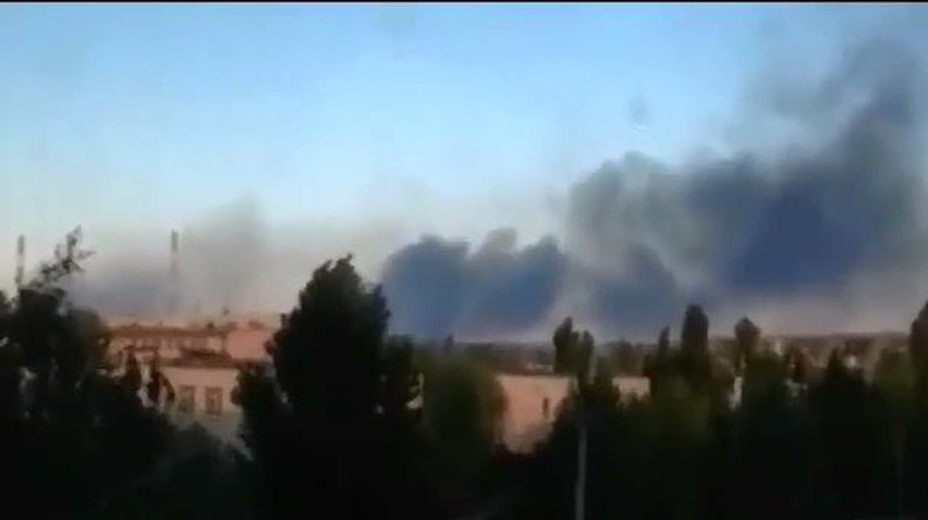 Через пожежу на ТЕЦ у Щасті без світла залишилися 10 районів Луганщини