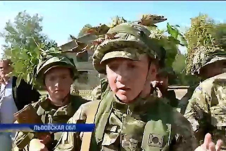 На учениях НАТО украинские солдаты живут в дырявых палатках (видео)