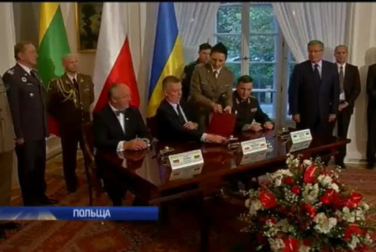 Україна, Литва та Польща створюють спільну військову бригаду