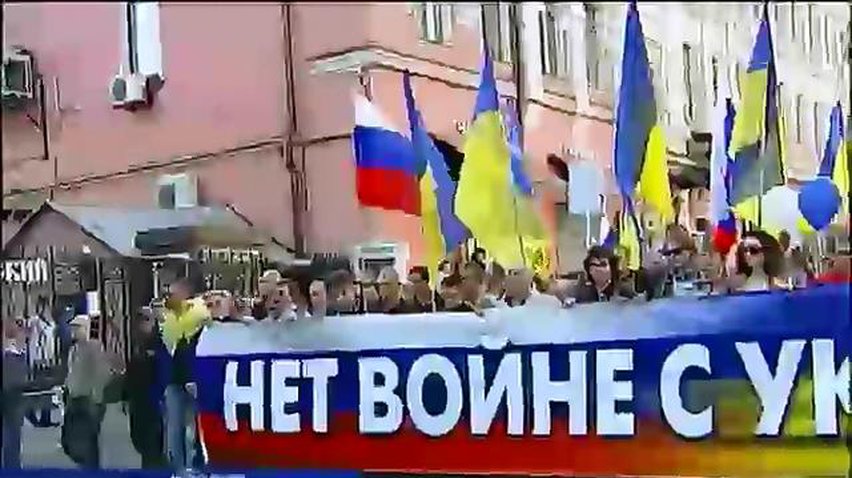 Россияне в Москве: "Лугандонскую" банду необходимо вычистить с Украины, как и всех рашистов"