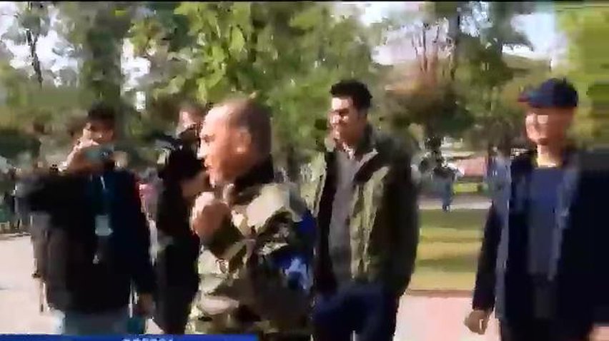 В Одессе несколько активистов Автомайдана не дали провести "Марш мира"