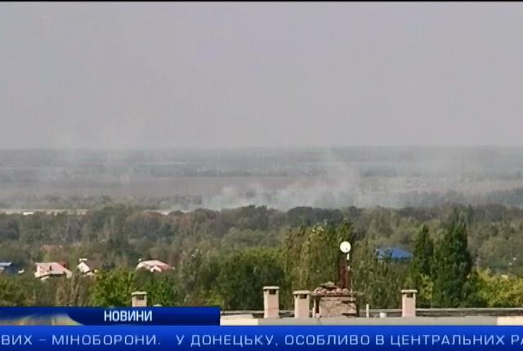 На півночі Донецька обстрілом пошкодило газопровід: випуск 13:00