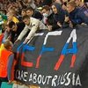 В Украине запретили баннер "УЕФА: мы заботимся о России"