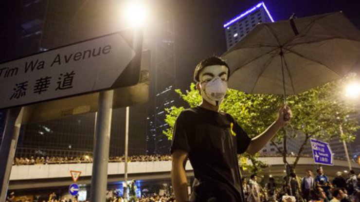 В Гонконге появился свой антимайдан