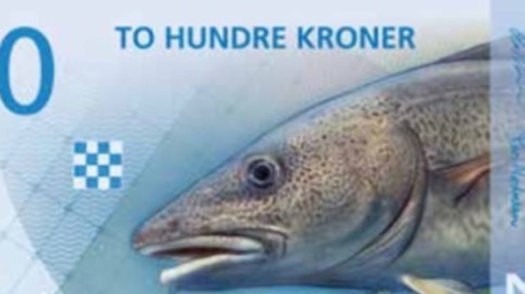 В Норвегии введут деньги с головой рыбы вместо королей (фото)