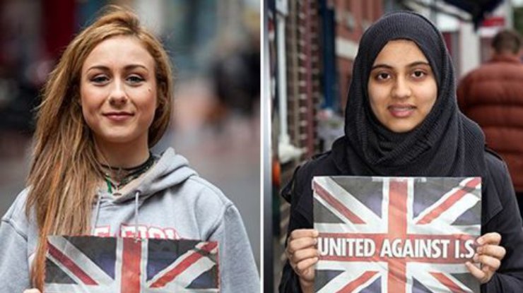 Великобритания взорвалась скандальным флешмобом против исламистов (фото)