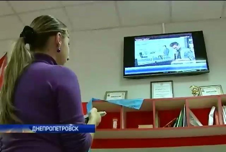 В Днепропетровске "34 канал" возобновил вещания после двух суток тишины