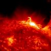 NASA показала відео подвійного спалаху на Сонці