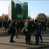 В Харкові строковики годину протестували за дембель
