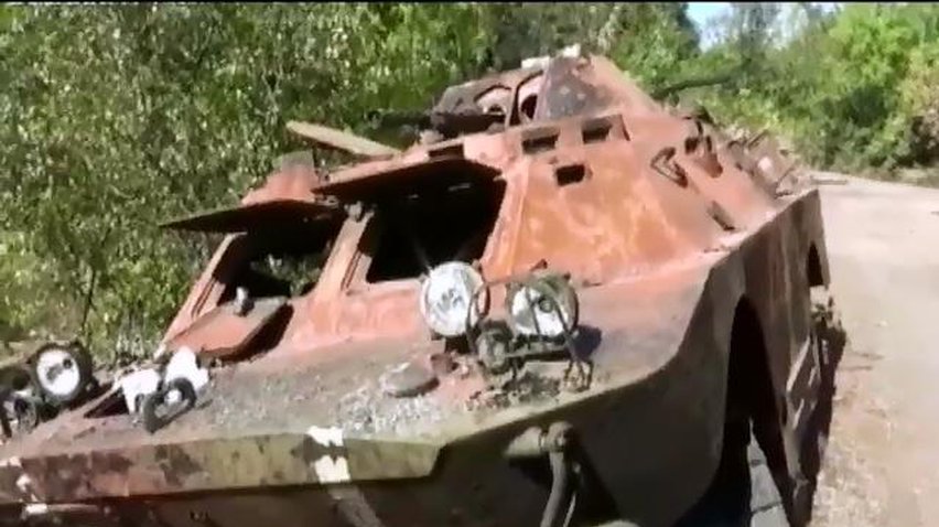 Терористи спалили БМП та БТР на двох блокпостах військових: випуск 17:00