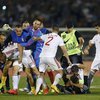 Матч Сербии и Албании отменен из-за масштабной драки (фото, видео)