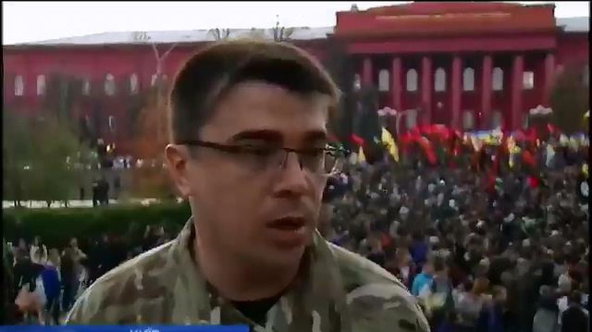 Бійці "Азова" прийняли участь у марші УПА у Києві