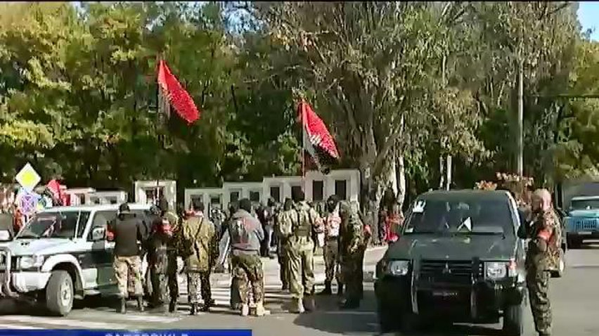 "Правый сектор" блокировал "Запорожсталь" из-за загрязнения воздуха