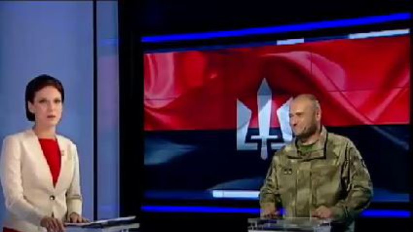 Яроша не пускают в аэропорт Донецка (видео)