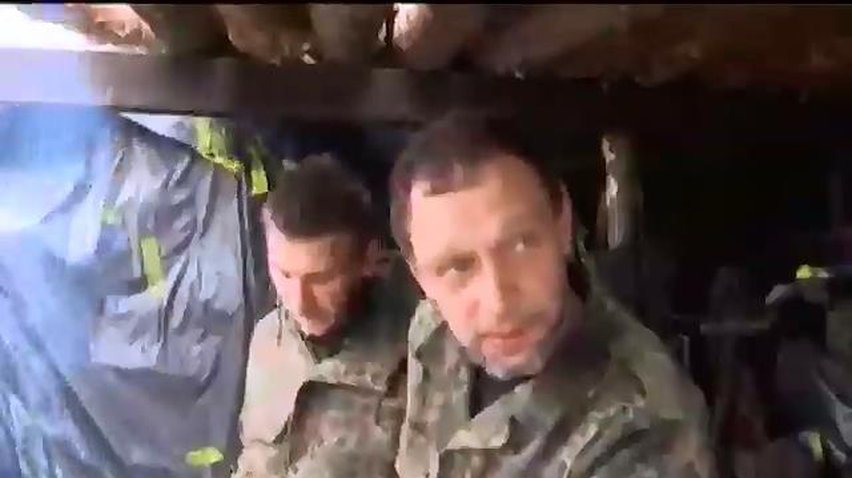 Террористы атакуют блокпосты у села Никишино (видео)