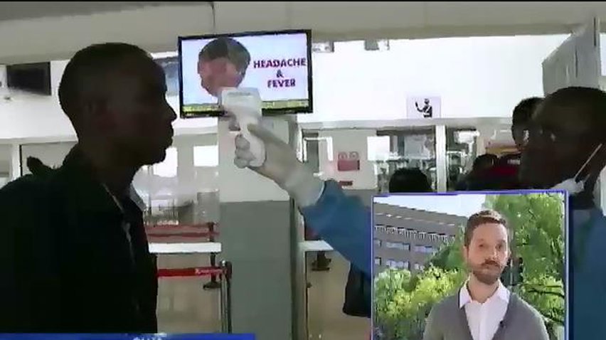 Американцы паникуют и бегут проверяться на Эболу (видео)