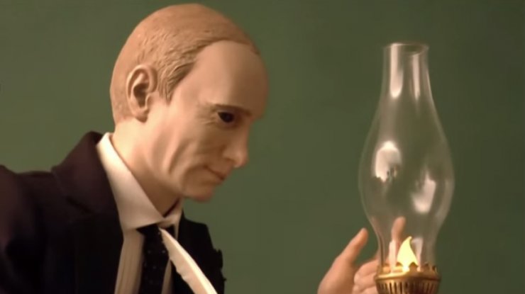 Манекен Путина продадут на аукционе за миллионы долларов (видео)