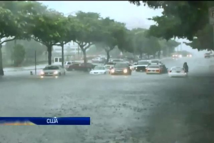 Зливи затопили штат Флорида за 5 годин (відео)