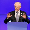 Президент Евросовета ван Ромпей привел на саммит ЕС 6 внуков (фото)