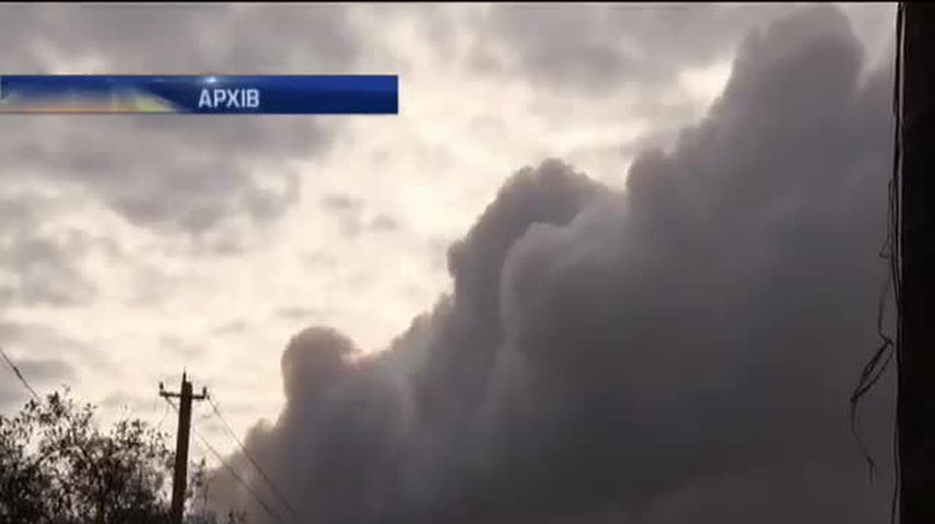 В Донецьку знову палає завод хімічних виробів