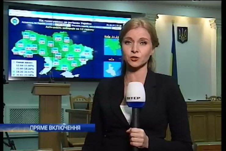 Виборці Києва і Черкащини голосують найактивніше (відео)