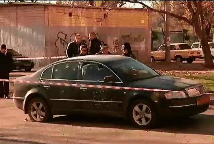 Милиция Кривого Рога считает, что стрельба по авто не связана с выборами (видео)