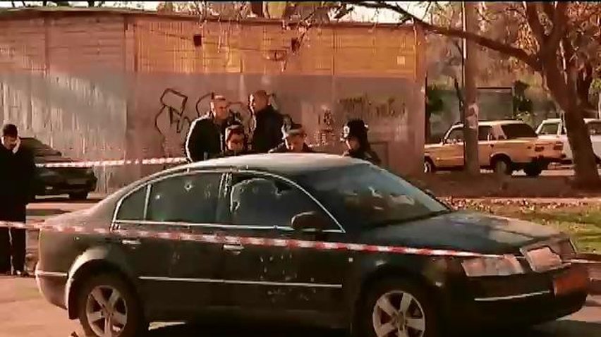 Милиция Кривого Рога считает, что стрельба по авто не связана с выборами (видео)