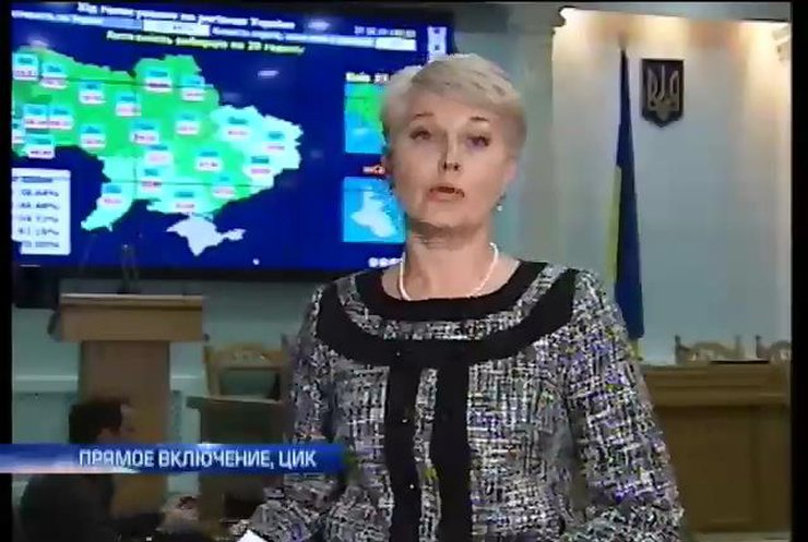 Явка на выборы по Украине составила 53%