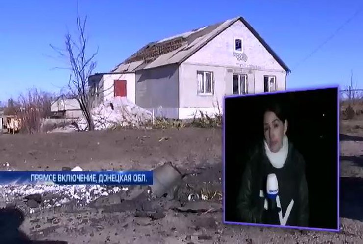 Террористы обстреливают села под Мариуполем (видео)