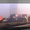 На виїзді з Києва зіштовхнулися 14 автівок