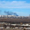 Бой в Горловке парализовал транспорт, террористы подогнали бронетехнику (фото)