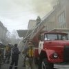 В Херсоне горела кондитерская фабрика (фото, видео)
