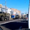 На Донецк из Макеевки движется колонна техники с боевиками ДНР (видео)