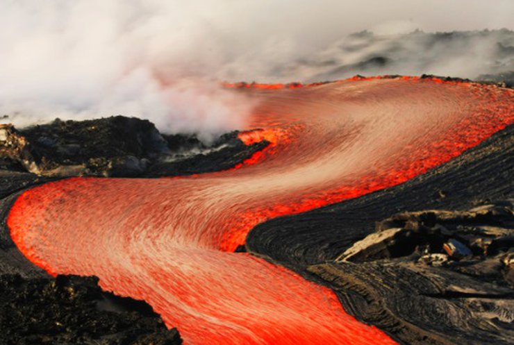 На Гаваї насувається вогняна річка з вулкану Кілауеа