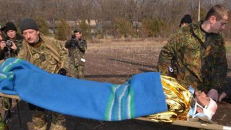 Из зоны АТО эвакуировали 18 раненых военных (фото, видео)