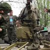 Террористы противотанковой ракетой ударили по блокпосту у Березового (видео)