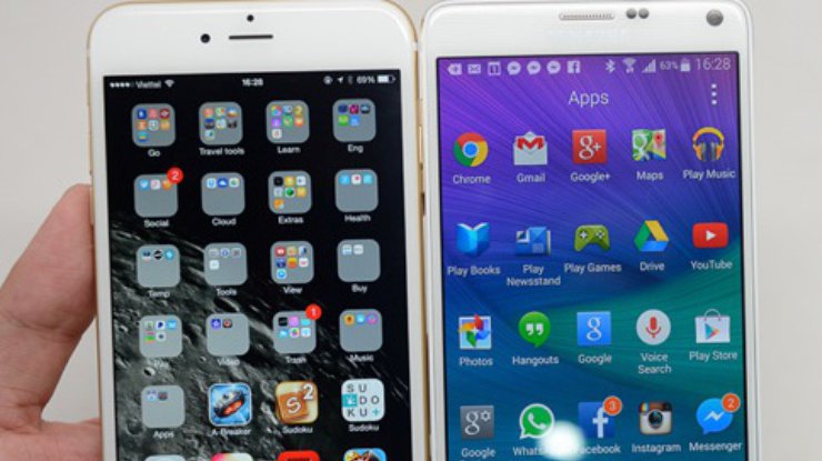 Фотокамеры iPhone 6 Plus и Galaxy Note 4 сравнили по качеству (видео)