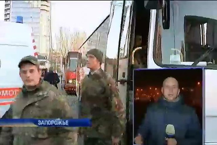 В Запорожье вернулись бойцы 93-й механизированной бригады